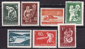 Болгария _, 1959, Стандарт, Промышленность, Сельское хозяйство (I), 7 марок